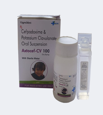 Axtocef CV-100 Dry Syrup